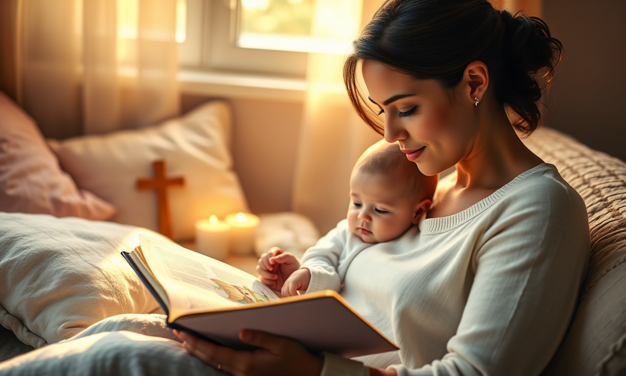 Como tornar a leitura bíblica um momento especial para seu bebê