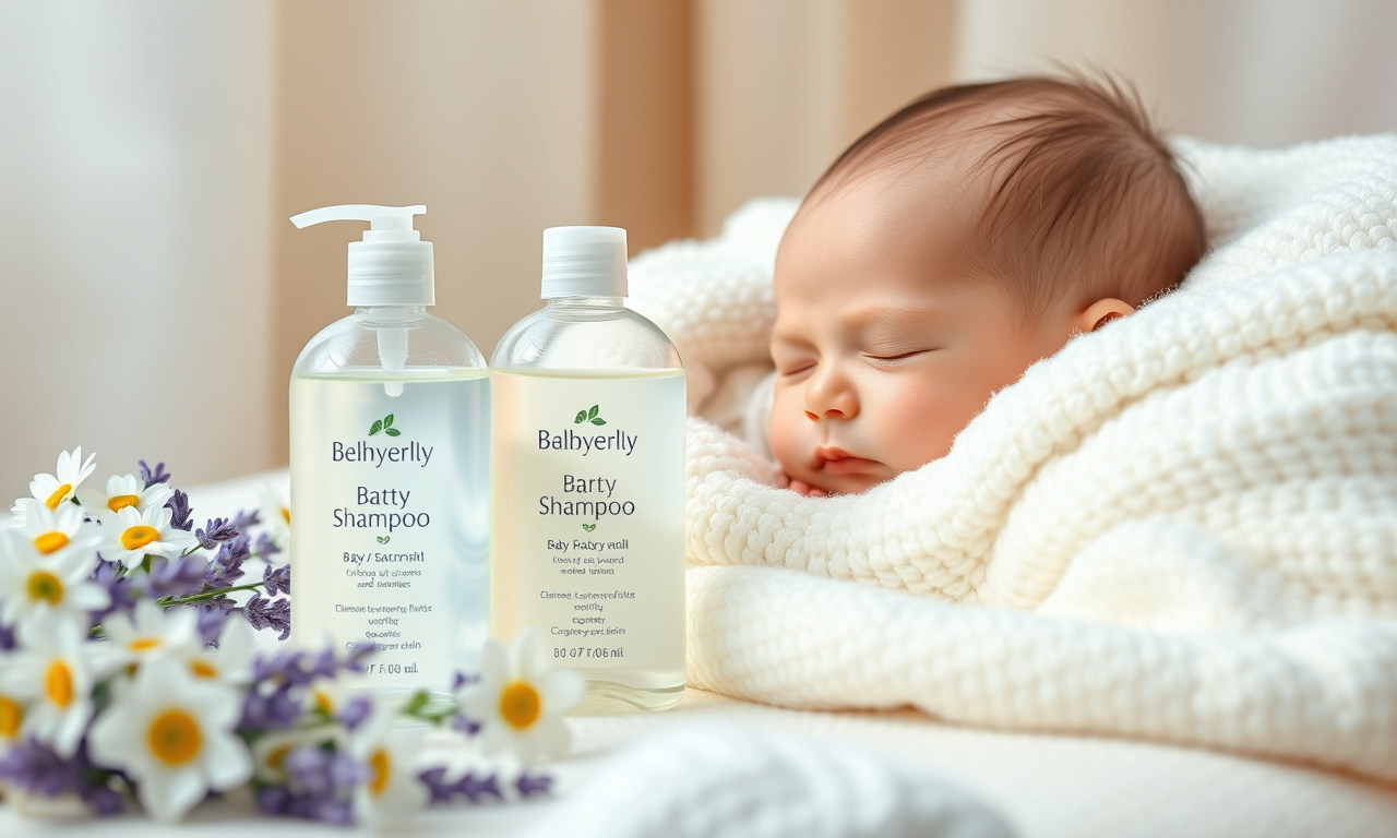 Melhores opções de shampoos suaves para bebês hidratados